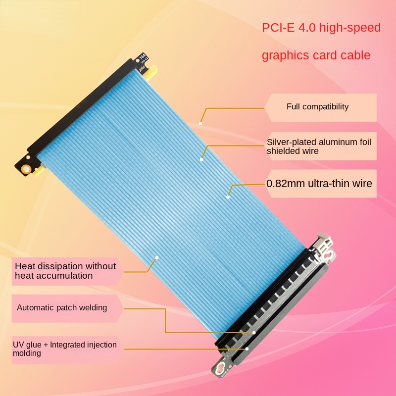 듀얼 리버스 Pcie 4.0 라이저 케이블, 185mm - Itx Gpu Riser Pcie 4.0 16X 리뷰 및 가격